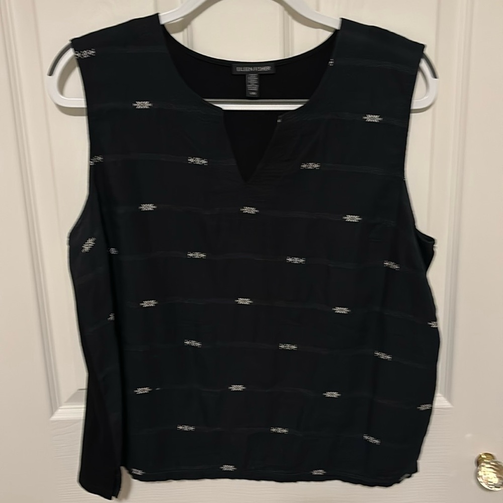 Eileen Fisher sleeveless top size L
